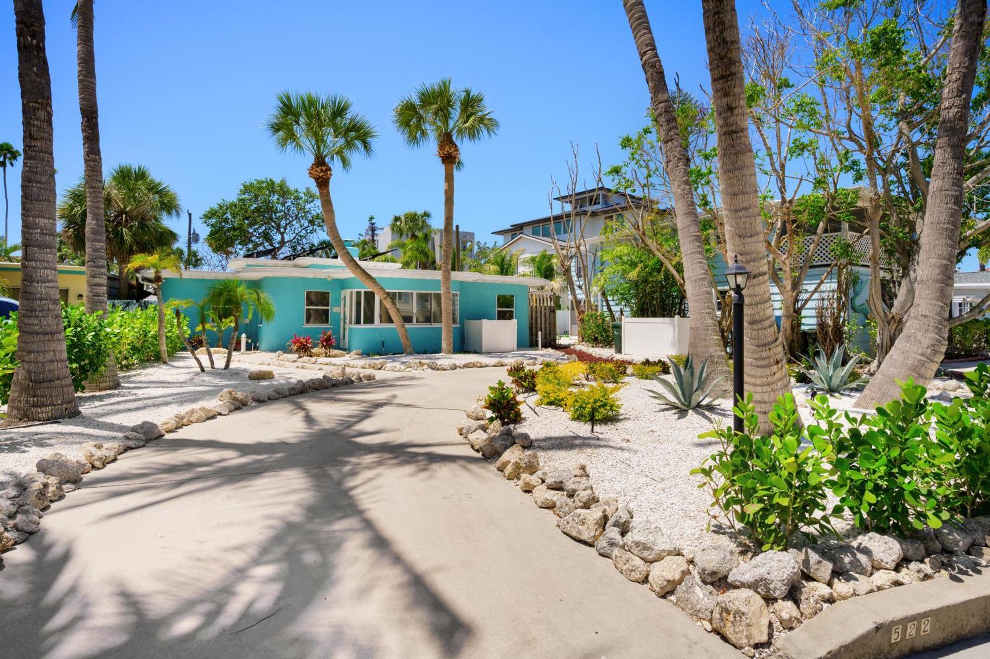 The Ringling Beach House Сиеста-Ки Экстерьер фото